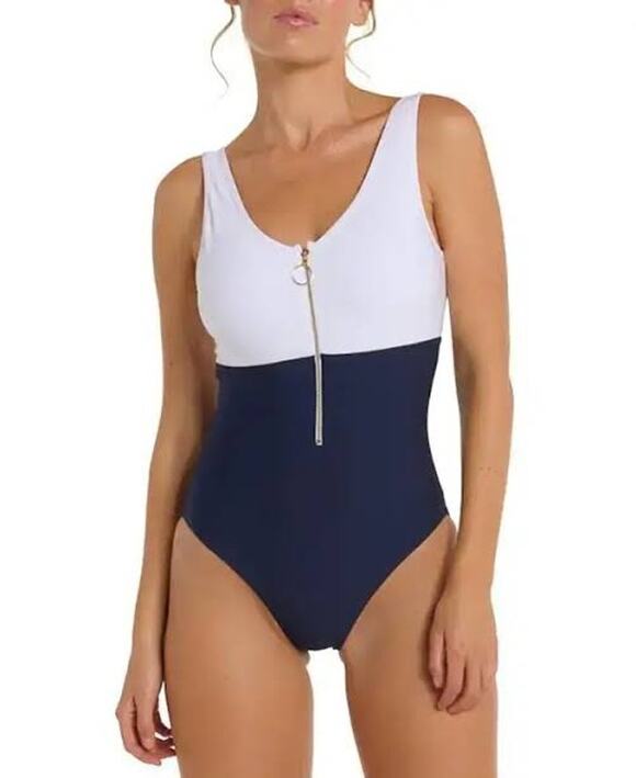 Hermoza Other - HERMOZA Midnight Navy Sammie Swimsuit Size 10 NWT Retail $168